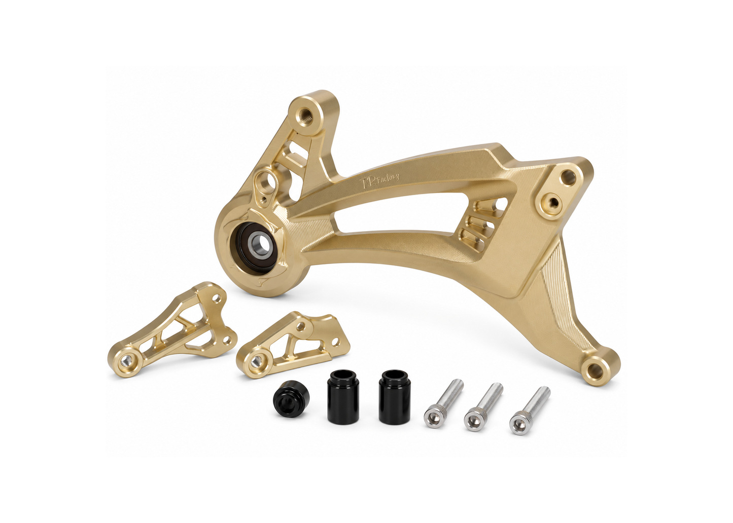 CNC Swing Arm TR Factory Gold | Vespa GTS/GTS Super/GTV/GT 60/GT L 125-310cc TR Factory  Falan Parts