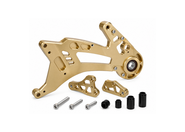 CNC Swing Arm TR Factory Gold | Vespa GTS/GTS Super/GTV/GT 60/GT L 125-310cc TR Factory  Falan Parts