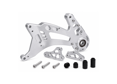 CNC Swing Arm TR Factory Silver | Vespa GTS/GTS Super/GTV/GT 60/GT L 125-310cc TR Factory  Falan Parts
