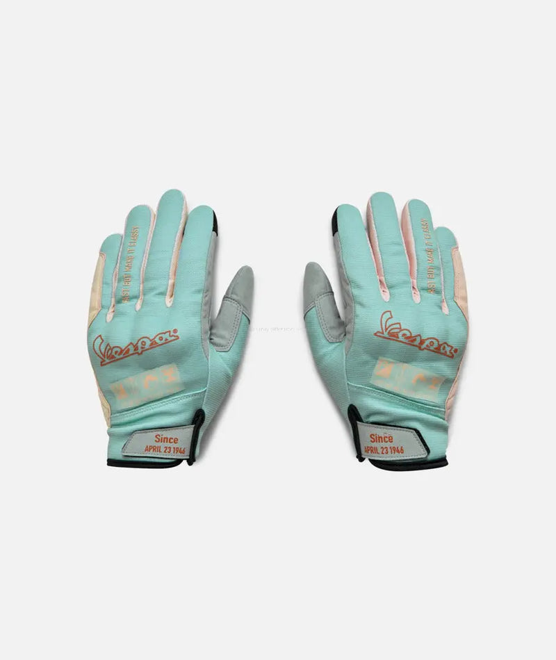 Technical gloves Vespa DEC Green Piaggio  Falan Parts