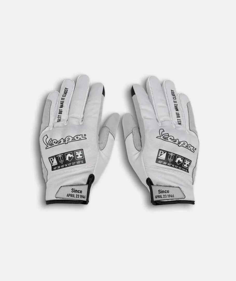 Technical gloves Vespa DEC Grey Piaggio  Falan Parts