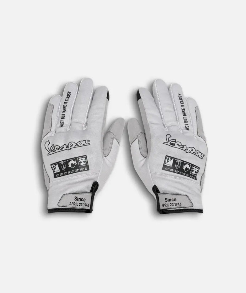 Technical gloves Vespa DEC Grey Piaggio  Falan Parts