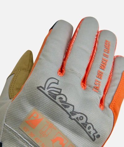 Technical gloves Vespa DEC Nomad Beige Piaggio  Falan Parts