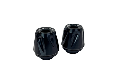 Handlebar End Weights JS Manuf Black |Vespa GTS/GTS Super/GTV/GT 60/GT/GT L 125-310cc JS Manuf  Falan Parts
