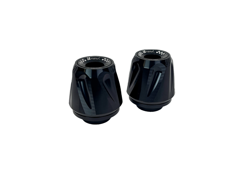 Handlebar End Weights JS Manuf Black |Vespa GTS/GTS Super/GTV/GT 60/GT/GT L 125-310cc JS Manuf  Falan Parts
