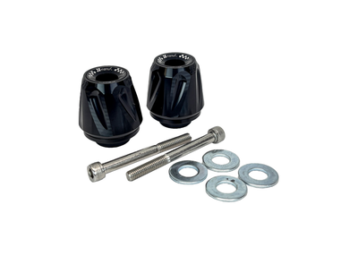 Handlebar End Weights JS Manuf Black |Vespa GTS/GTS Super/GTV/GT 60/GT/GT L 125-310cc JS Manuf  Falan Parts