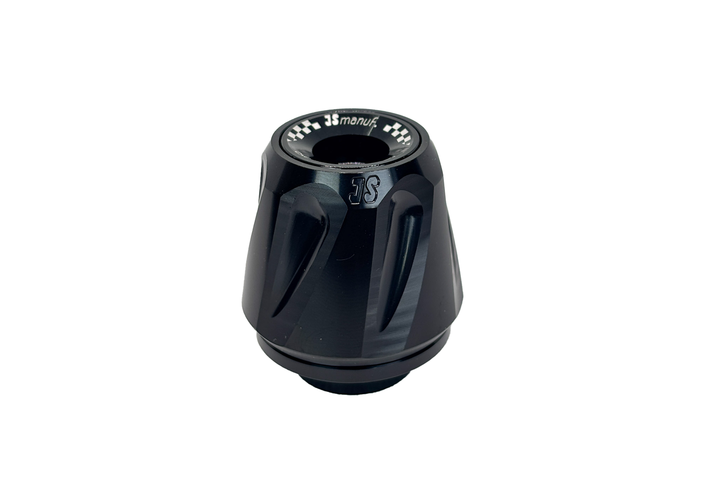 Handlebar End Weights JS Manuf Black |Vespa GTS/GTS Super/GTV/GT 60/GT/GT L 125-310cc JS Manuf  Falan Parts