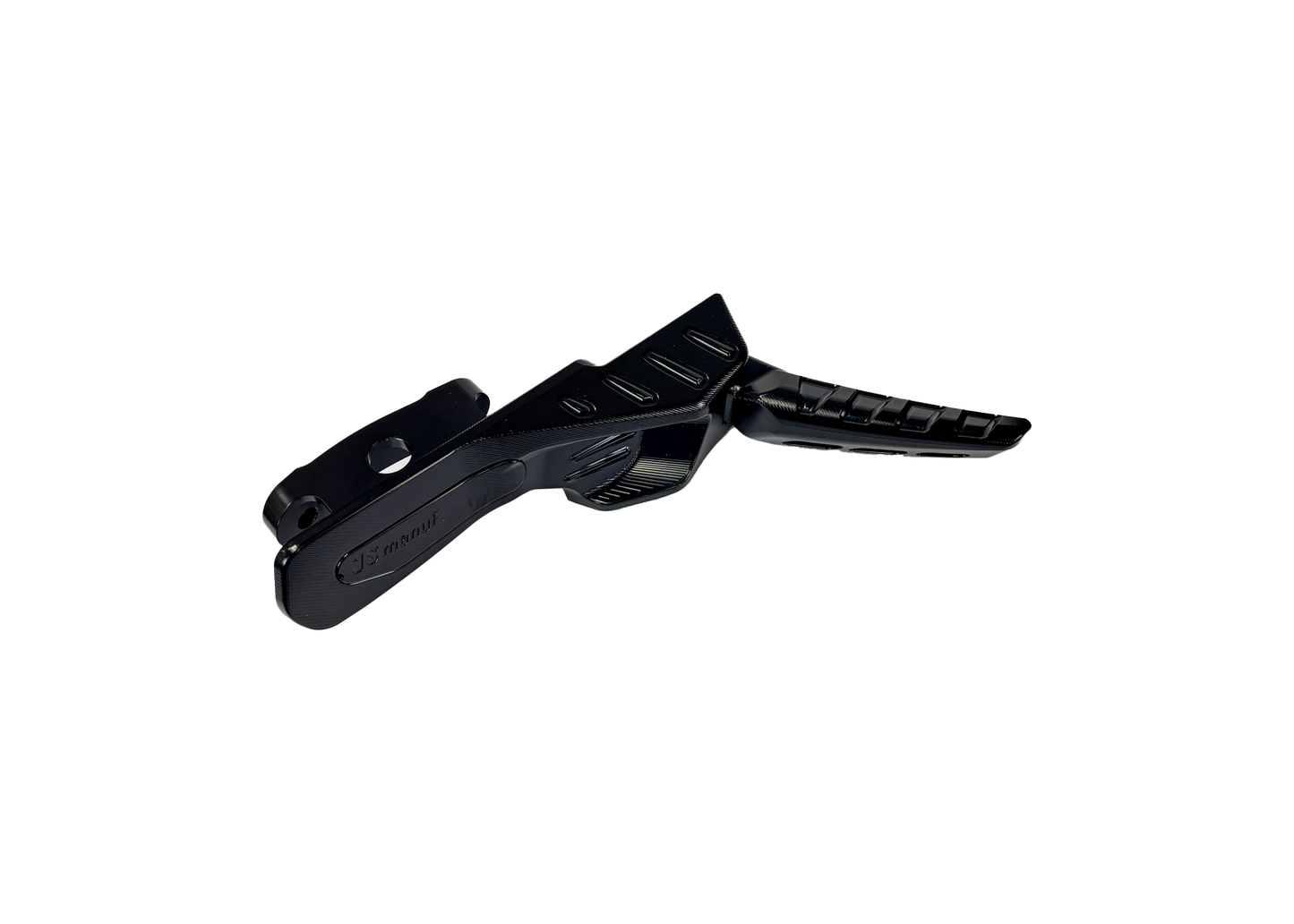 Foot Pegs JS Manuf CNC Black | Vespa GTS/GTS Super/GTV/GT 60/GT L 125-310cc 4T LC JS Manuf  Falan Parts