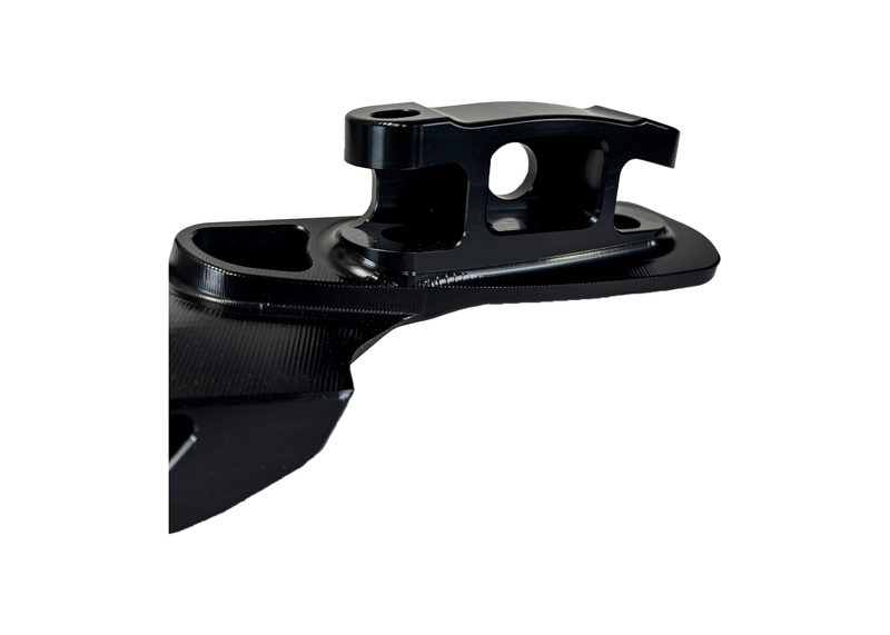 Foot Pegs JS Manuf CNC Black | Vespa GTS/GTS Super/GTV/GT 60/GT L 125-310cc 4T LC JS Manuf  Falan Parts