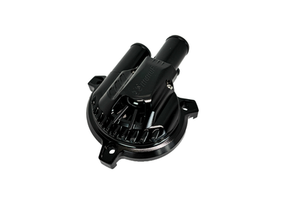 Cover Water Pump CNC JS Manuf Black | Vespa GTS/GTS Super/GTV/GT 60/GT/GT L 125-310cc 4T LC  PIAGGIO LEADER/QUASAR 125-310cc 4T LC JS Manuf  Falan Parts