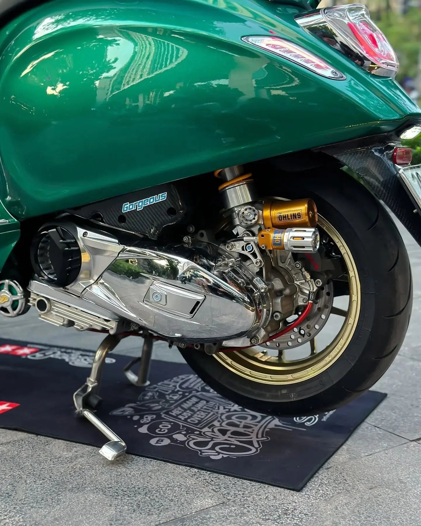 Vario Cover CNC 1O1 Factory Silver | Vespa Primavera/Sprint/GTS/GTS Super 125-150cc 4T AC/LC iGet 1O1 Factory  Falan Parts