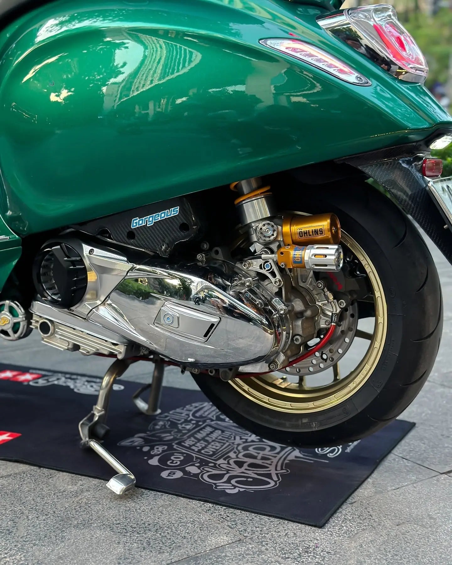 Vario Cover CNC 1O1 Factory Silver | Vespa Primavera/Sprint/GTS/GTS Super 125-150cc 4T AC/LC iGet 1O1 Factory  Falan Parts