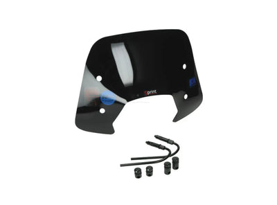 Wind Shield Gloss Black Low | Vespa Sprint 50-150cc FP Parts  Falan Parts