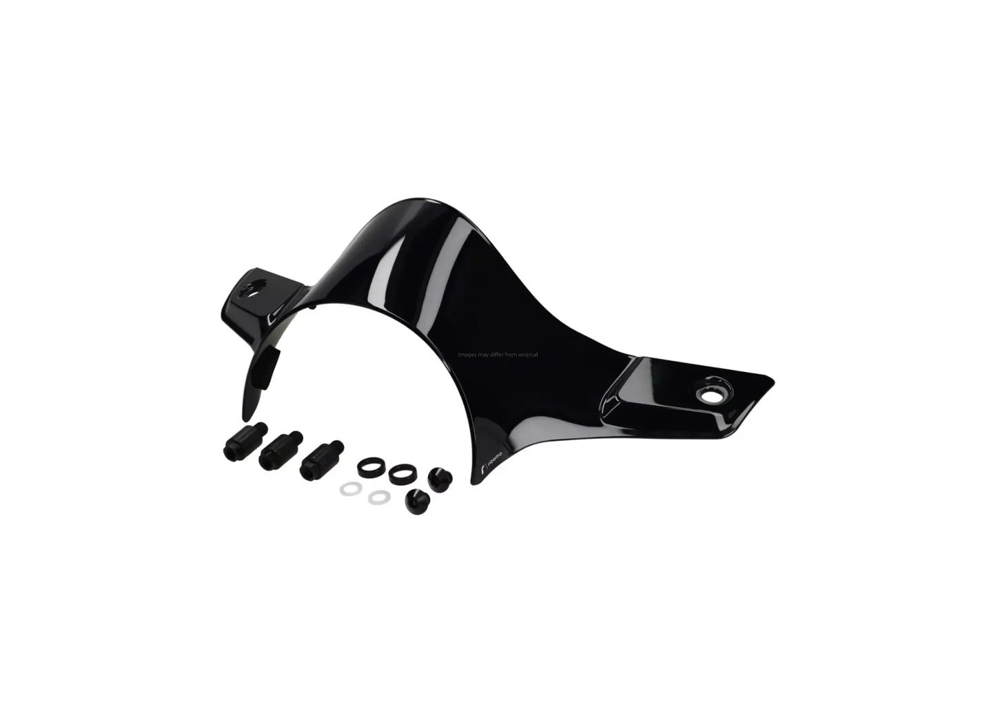 Wind Shield RIZOMA Gloss Black | Vespa GTS/ GTS Super 125-300cc (`23-) RIZOMA  Falan Parts