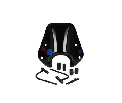 Windshield FP Parts Low Black | Piaggio Zip SP/2000 Models Falan Parts  Falan Parts