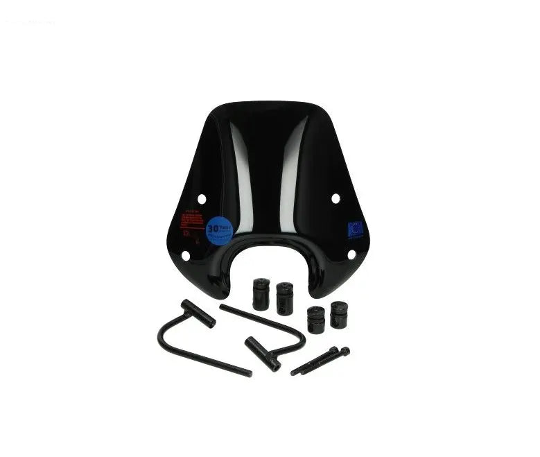 Windshield FP Parts Low Black | Piaggio Zip SP/2000 Models Falan Parts  Falan Parts