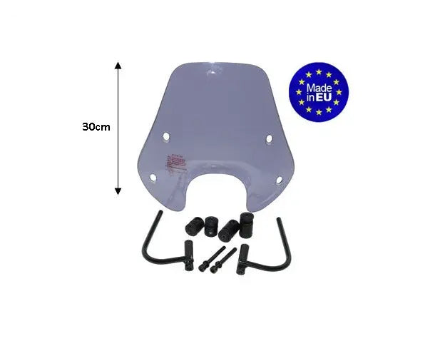 Windshield FP Parts Low Smoke | Piaggio Zip SP/2000 Models - Falan Parts