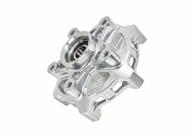 Wheel Hub JS Manuf Front Silver | Vespa GTS/GTS Super 300-310cc (2023-) JS Manuf  Falan Parts