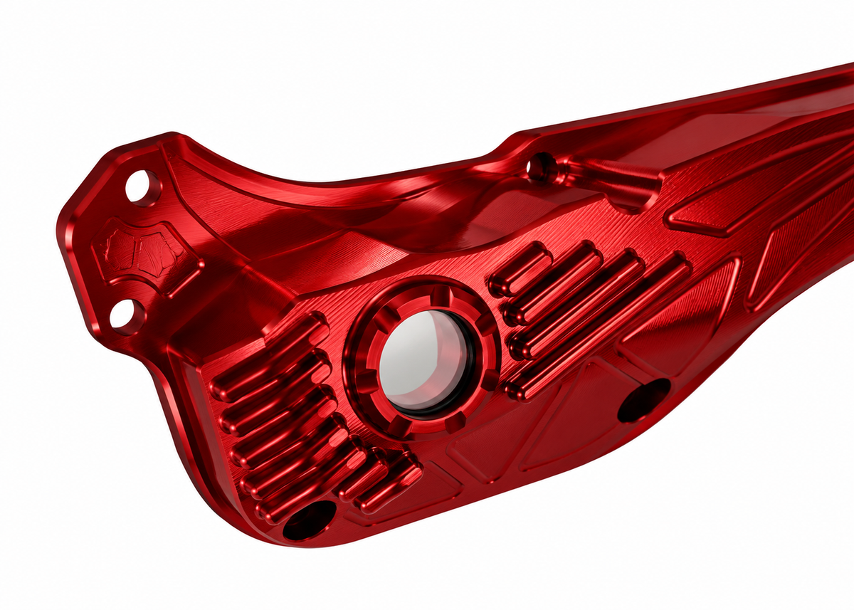 Oil Pan JS Manuf CNC Silver | Vespa GTS Super i.e. 125ccm/GTS/GTS Super/GTV 300cc HPE JS Manuf  Falan Parts