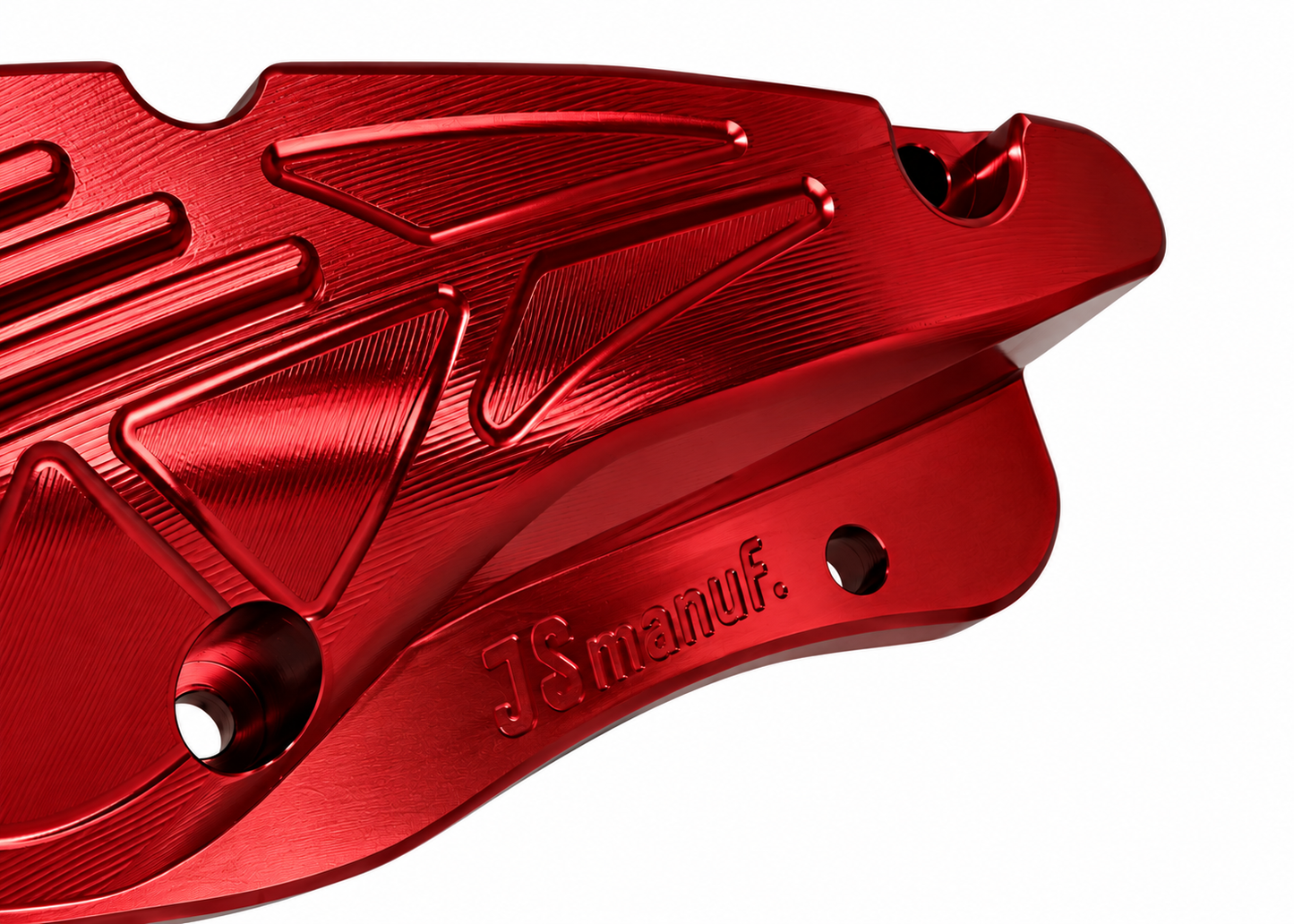 Oil Pan JS Manuf CNC Silver | Vespa GTS Super i.e. 125ccm/GTS/GTS Super/GTV 300cc HPE JS Manuf  Falan Parts