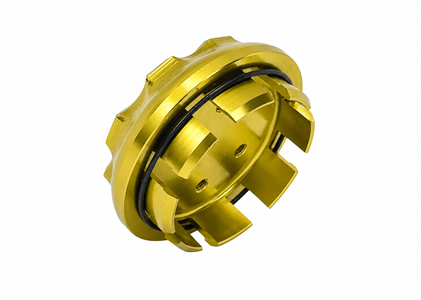 Hub Nut Cover 1O1 Factory Gold | Vespa ET2/ET4/LX/LXV/S/Primavera/Sprint/GTS/GTS Super/GTV/GT 60/GT/GT L 50-310cc 2T/4T 1O1 Factory  Falan Parts
