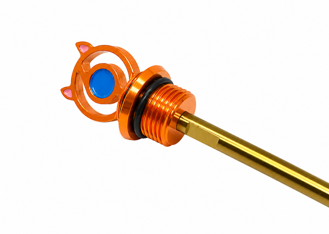 Oil Filler Screw Engine 1O1 Factory Orange | Vespa GTS Super/Super Sport/GTV HPE 125-300cc 1O1 Factory  Falan Parts