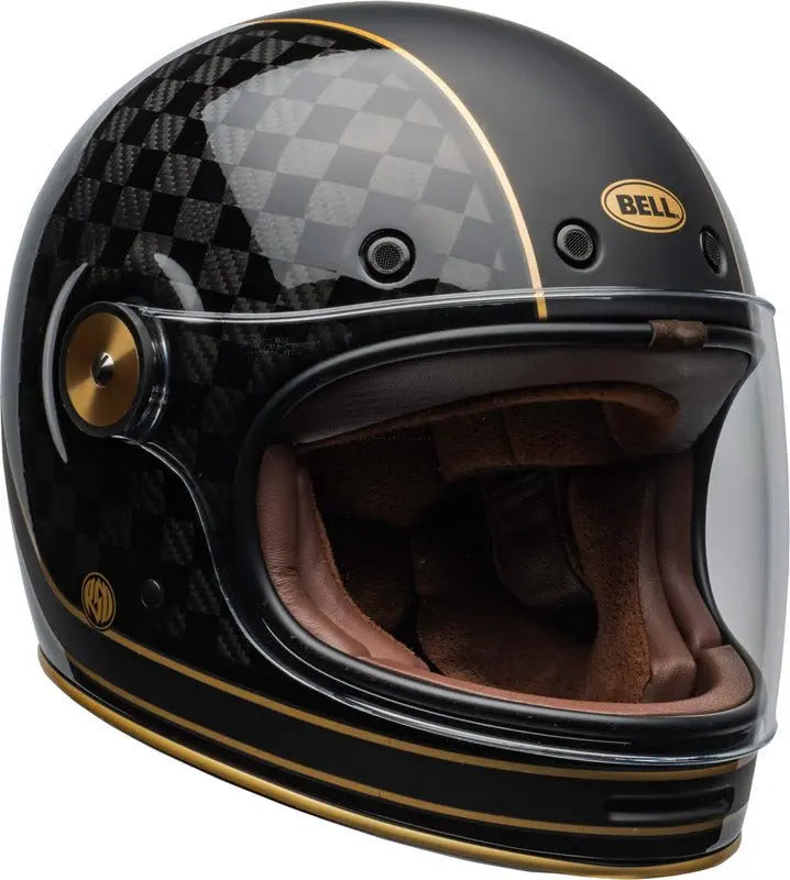 bell bullitt deluxe helmet - forge matt black/copper Bell Bullitt Helmet In the late 1960s Bell released the Star Bell Bullitt Black Burgundy Glossy