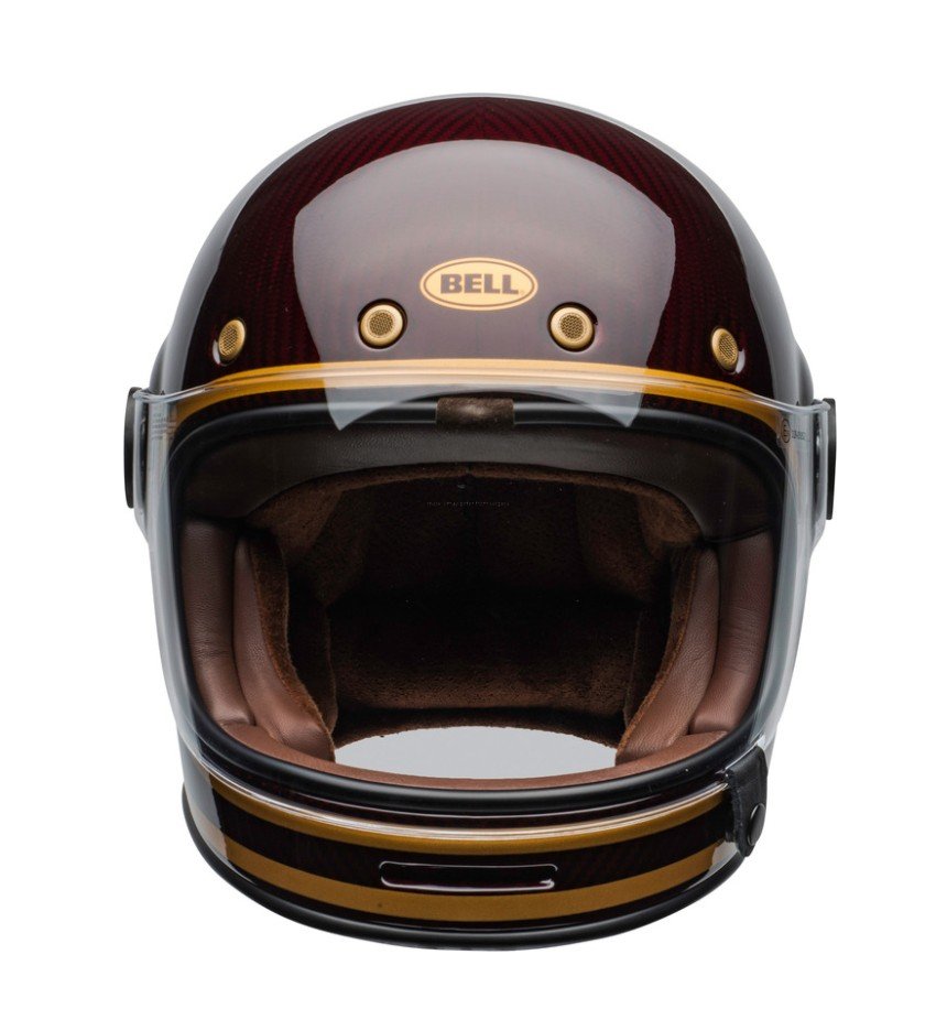 bell bullitt leather covered helmet BELL Bullitt Carbon Helmet
