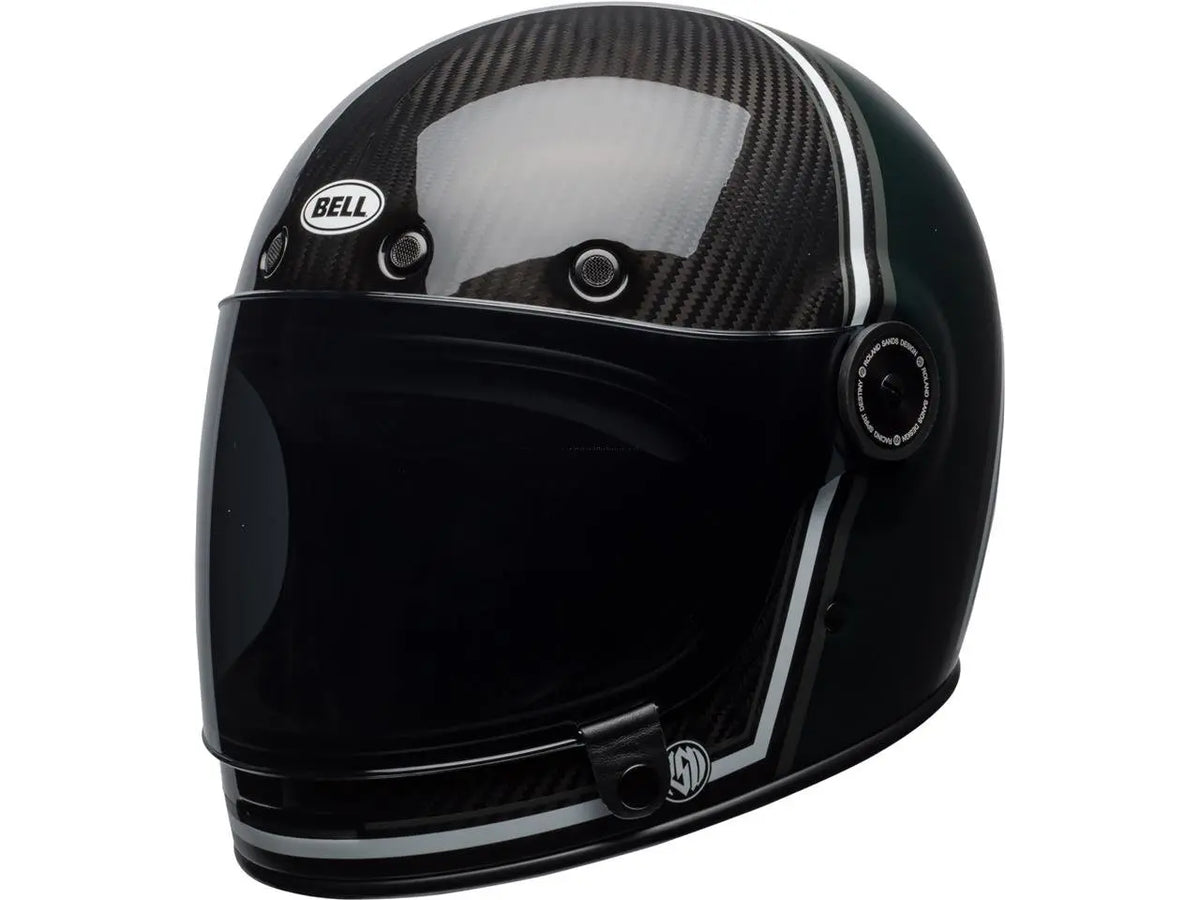 bell bullitt carbon helmet rsd gloss matt green To pay homage to the glory days of motorsport Bell Bullitt Bell Eliminator Review