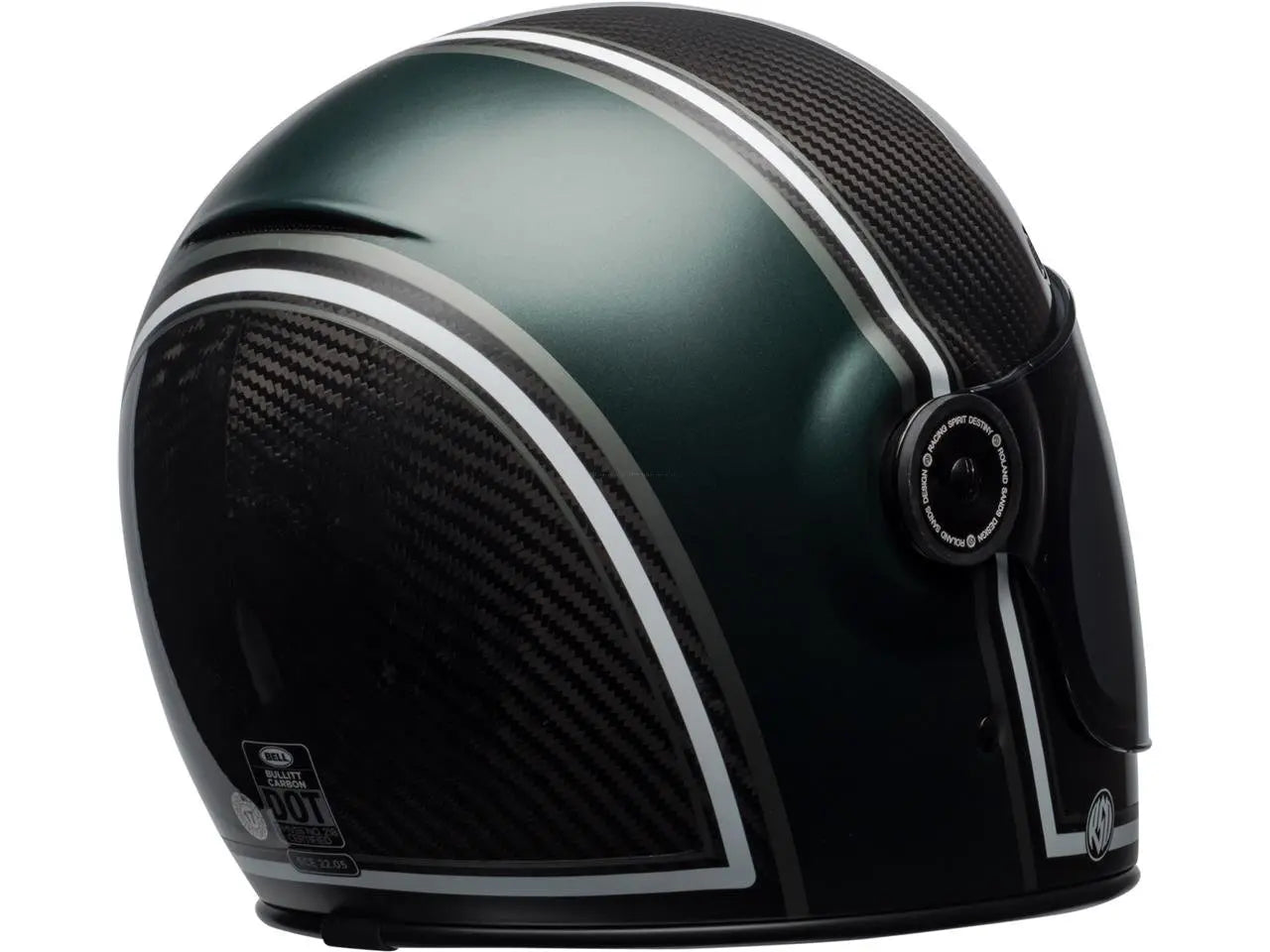 bell bullitt carbon ace cafe black jack le helmet BELL Bullitt Carbon RSD Range Helmet Gloss/Matte Green – Falan Parts