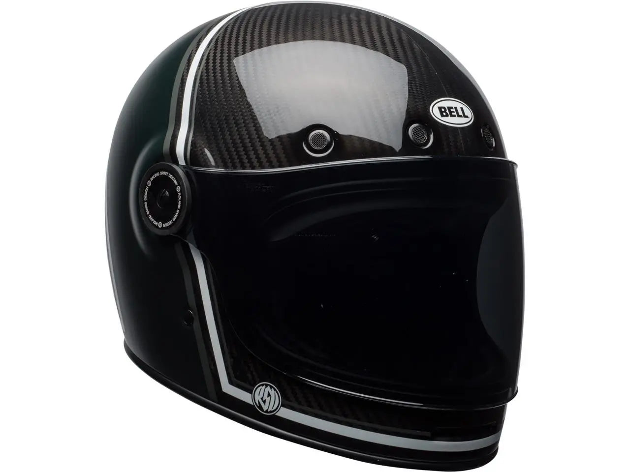 BELL Bullitt Carbon RSD Range Helmet Gloss/Matte Green – Falan Parts