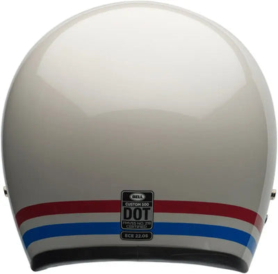 BELL Custom 500 DLX Helmet | Stripes Pearl White BELL 214.95 Falan Parts