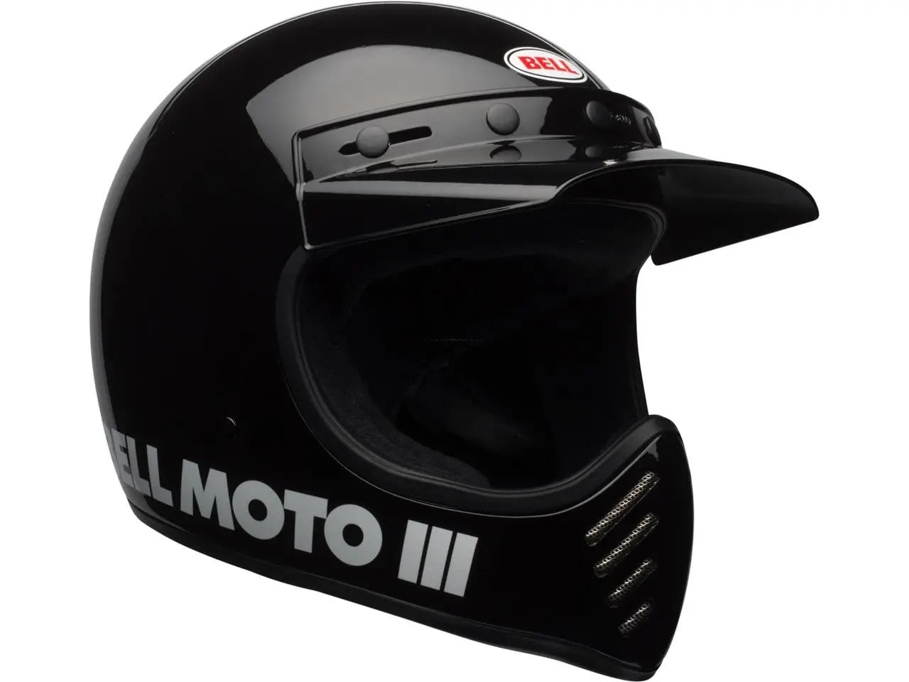 bell helmet b03 BELL Moto-3 Helmet Classic Black – Falan Parts