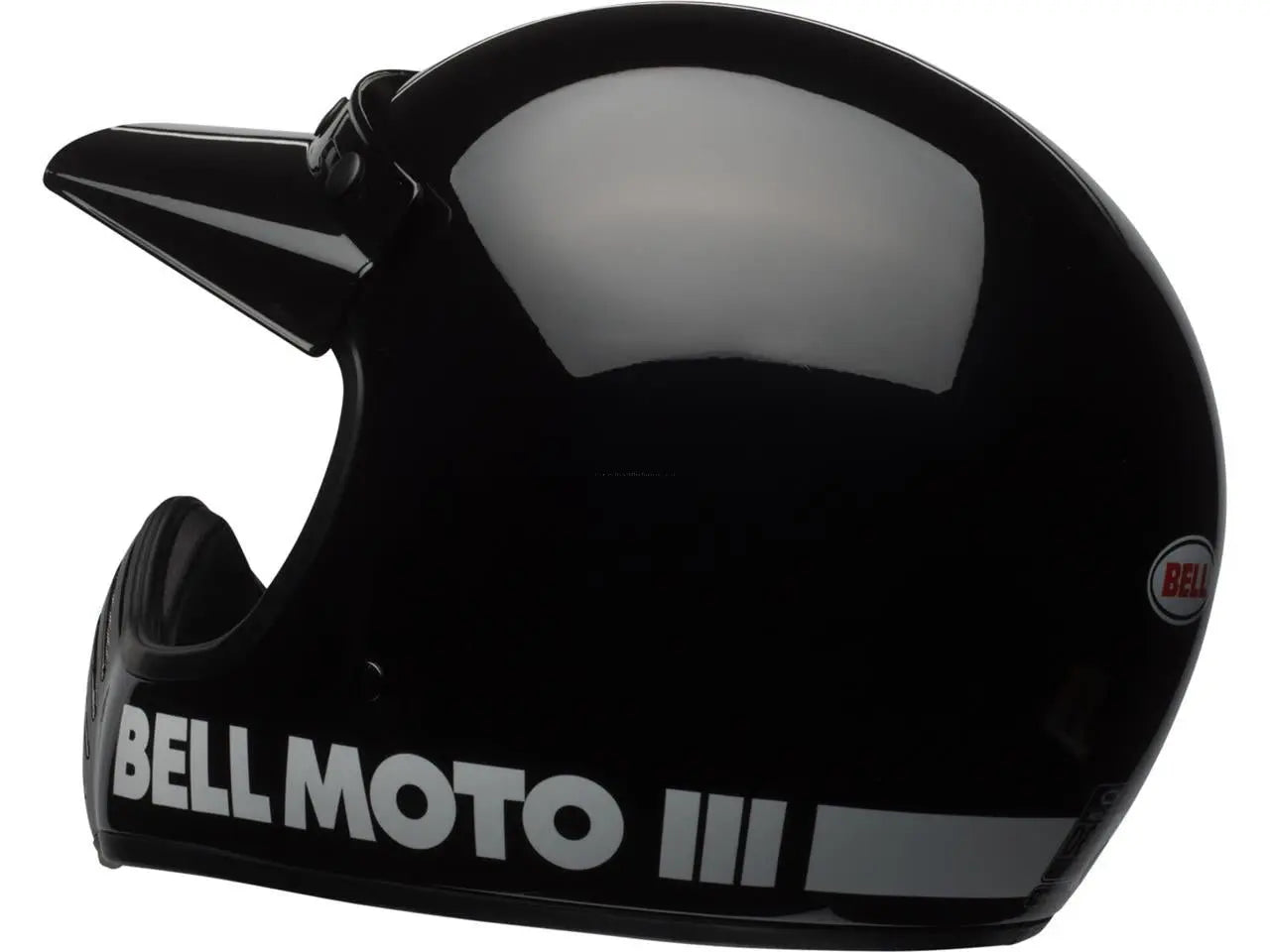 BELL Moto-3 Helmet Classic Black – Falan Parts