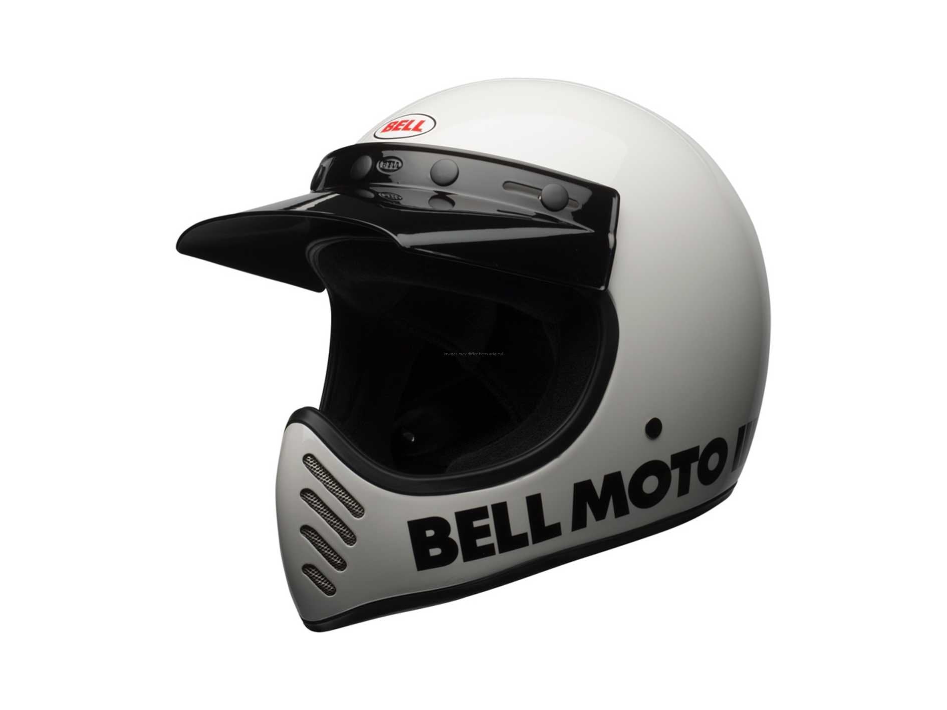 BELL Moto-3 Helmet Classic White – Falan Parts
