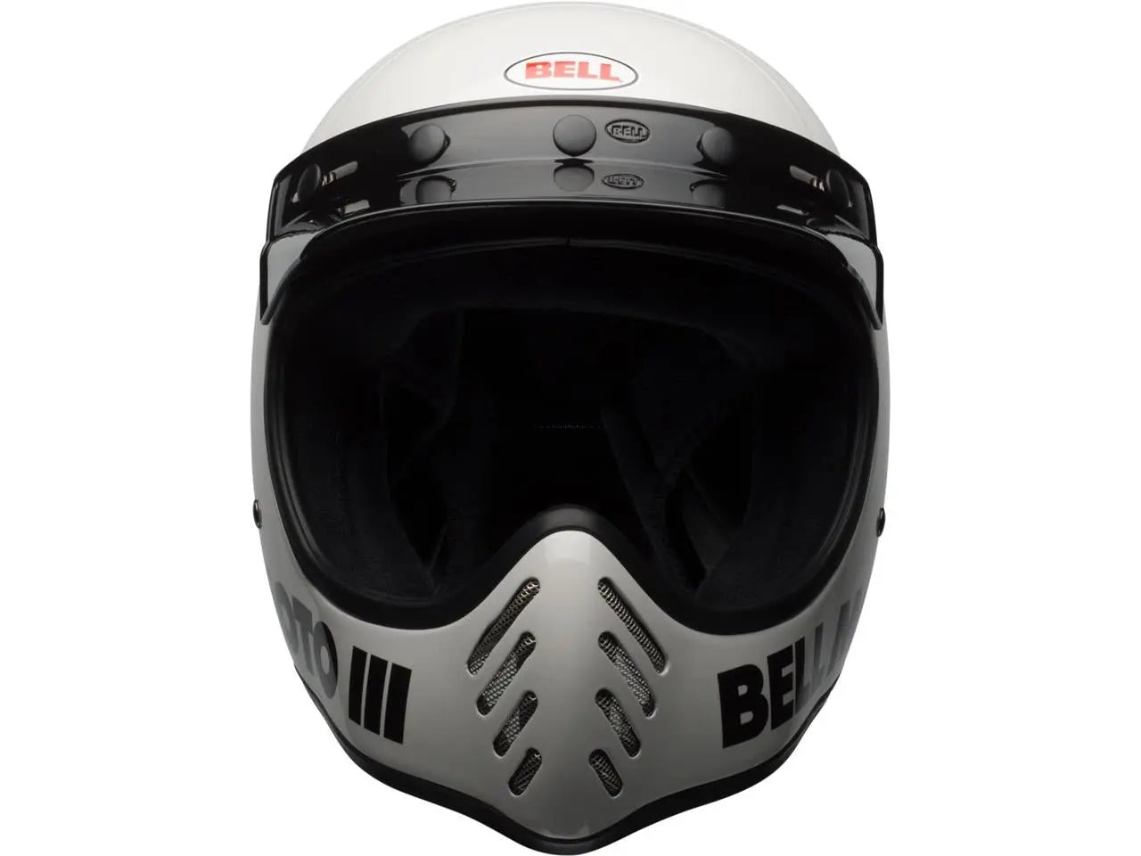 BELL Moto-3 Helmet Classic White – Falan Parts