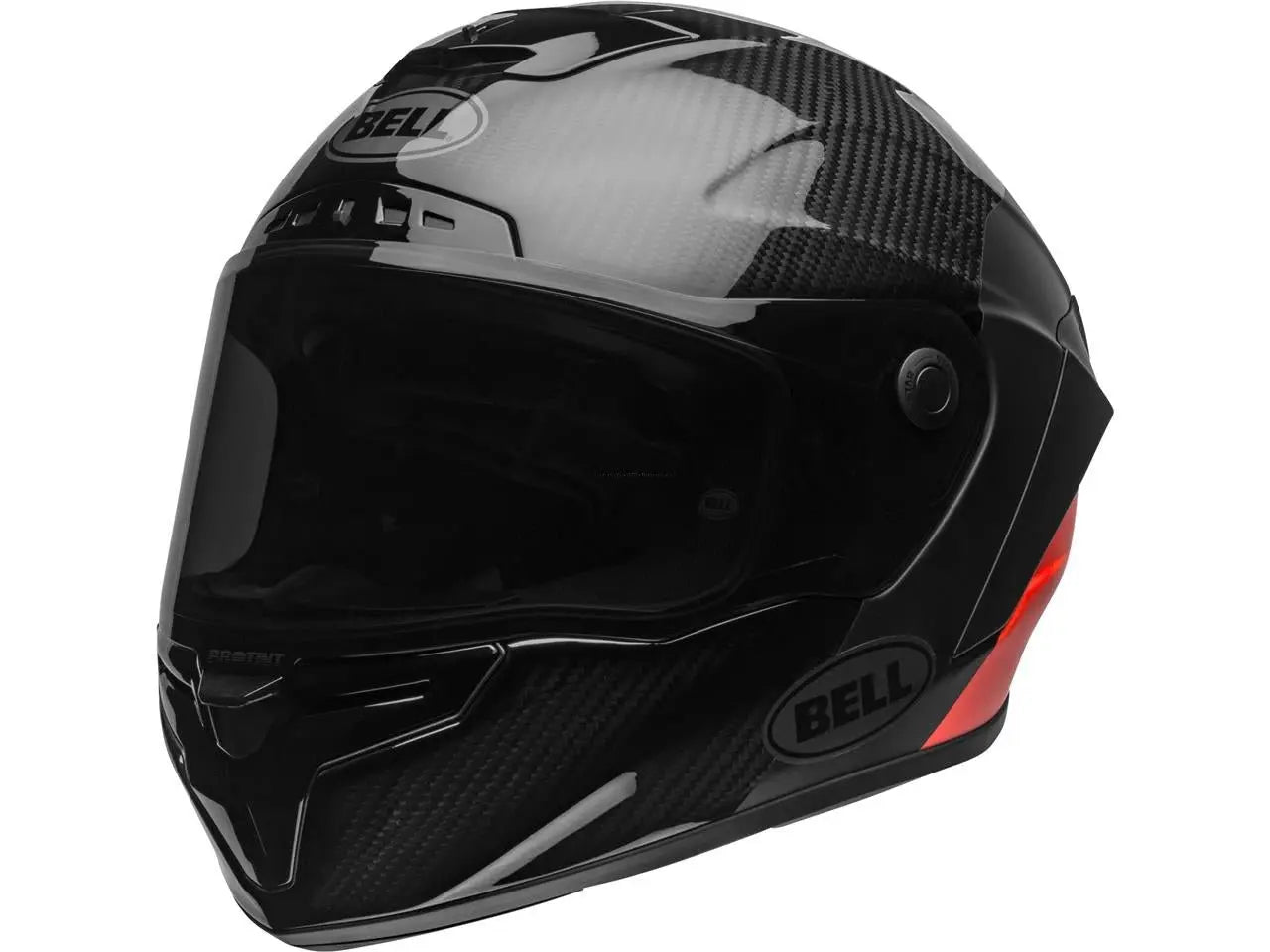 BELL Race Star Flex Helmet Carbon Lux Matte/Gloss Black/Red BELL 704.95 Falan Parts