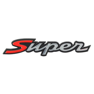 Badge "Super" rear | Vespa GTS Super 125/300cc Piaggio 30.95 Falan Parts