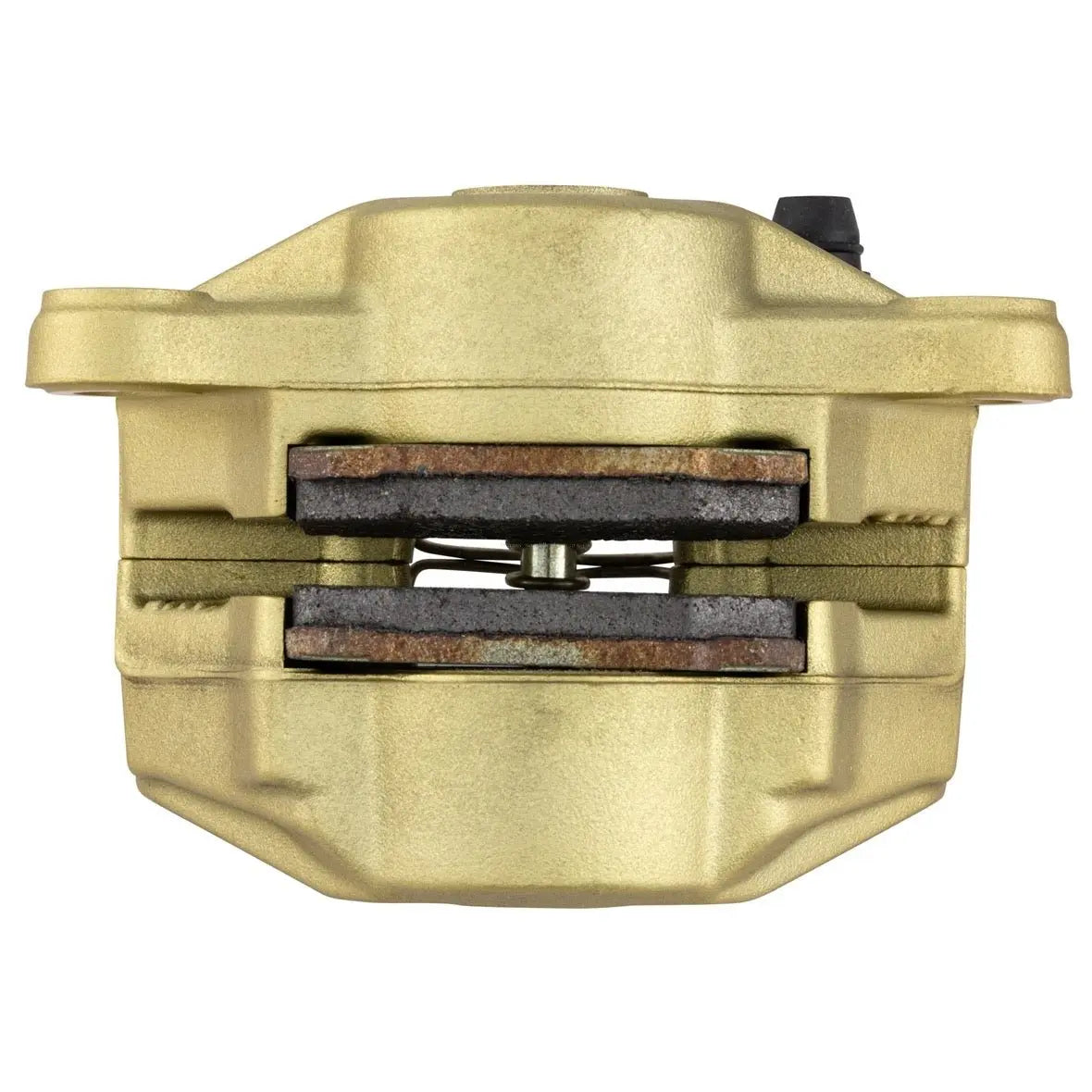 Brake Calliper BREMBO Gold Front + Zelioni Adapter Black | Vespa SXL/LX/LXV/S 50-150 Brembo 220.34 Falan Parts