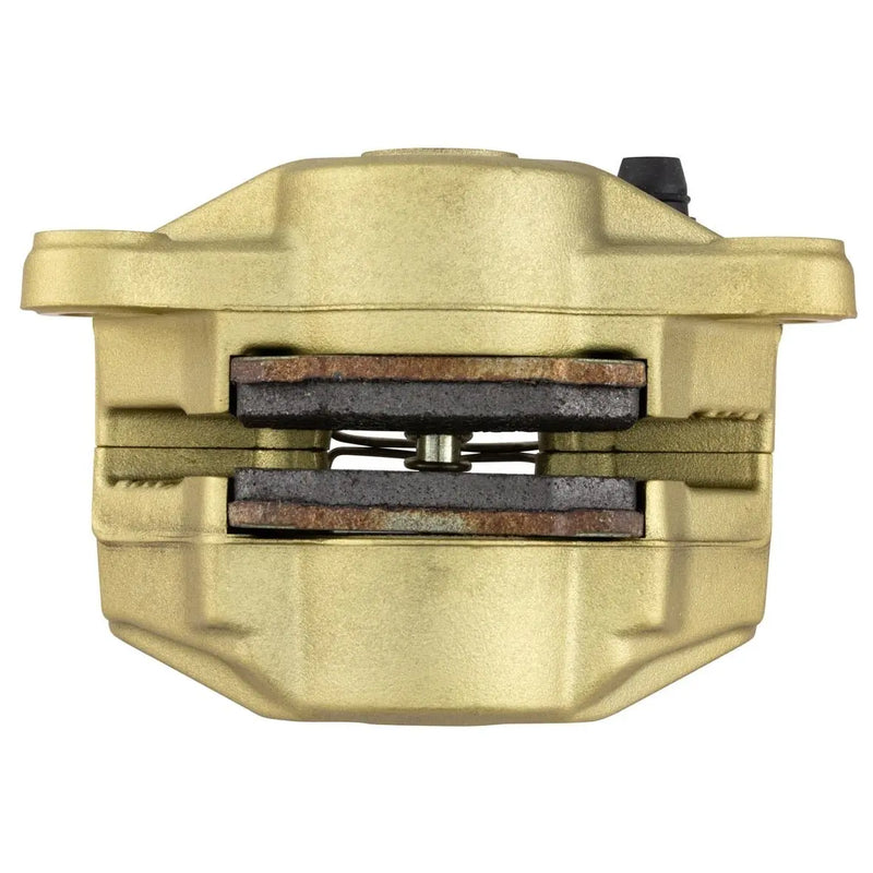 Brake Calliper BREMBO Gold Front + Zelioni Adapter Silver | Vespa SXL/LX/LXV/S 50-150 Brembo 225.34 Falan Parts