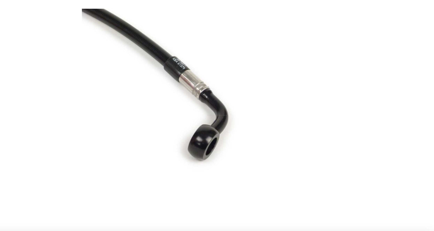 Brake hose front SPIEGLER black | Vespa GT/GTS/GTL 125-300cc SPIEGLER  Falan Parts