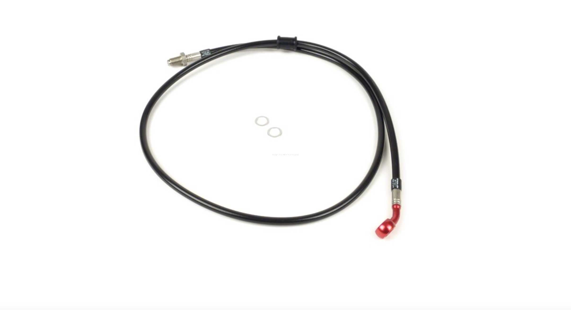 Brake hose front SPIEGLER black Vespa GTS 125-300cc – Falan Parts