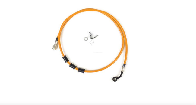 Brake hose rear SPIEGLER orange | Vespa GTS 125-300cc SPIEGLER  Falan Parts