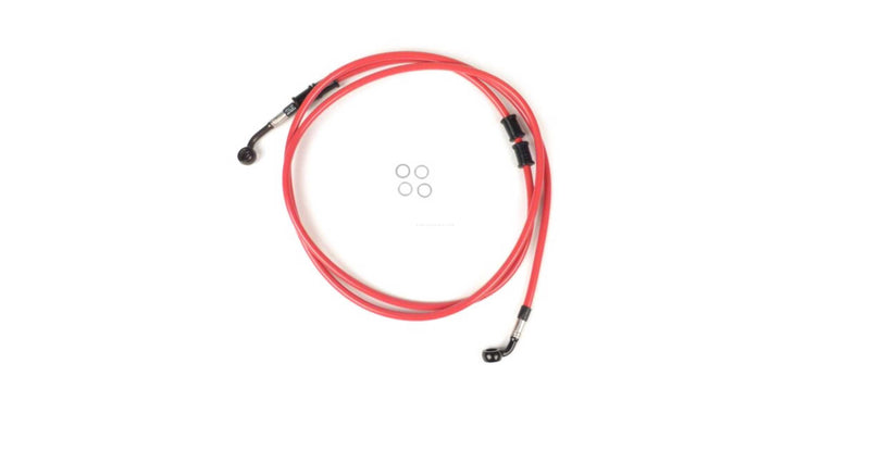 Brake hose rear SPIEGLER red | Vespa GTS 125-300cc SPIEGLER  Falan Parts