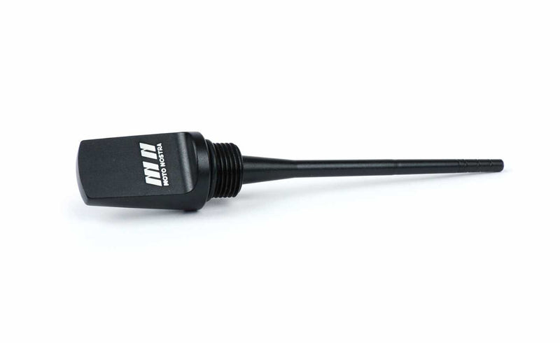 CNC Oil Dipstick Filler-Plug Moto Nostra Matt Black | Vespa GTS HPE/ GTS Super Sport/GTV 125-300cc MOTO NOSTRA  Falan Parts