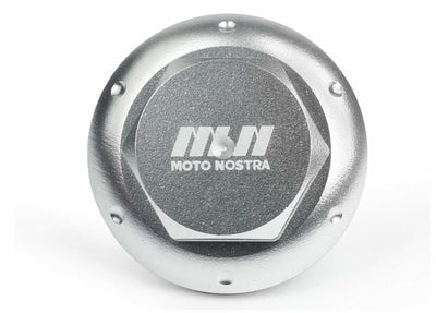 CNC Oil Drain Plug MOTO NOSTRA Silver | Piaggio / Vespa Models 125-500cc MOTO NOSTRA  Falan Parts