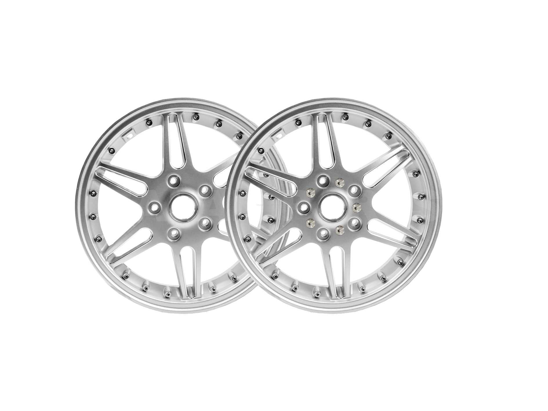 CNC Rim Set 2.0 Silver | Vespa GTS/ GTS Super 125-300cc – Falan Parts