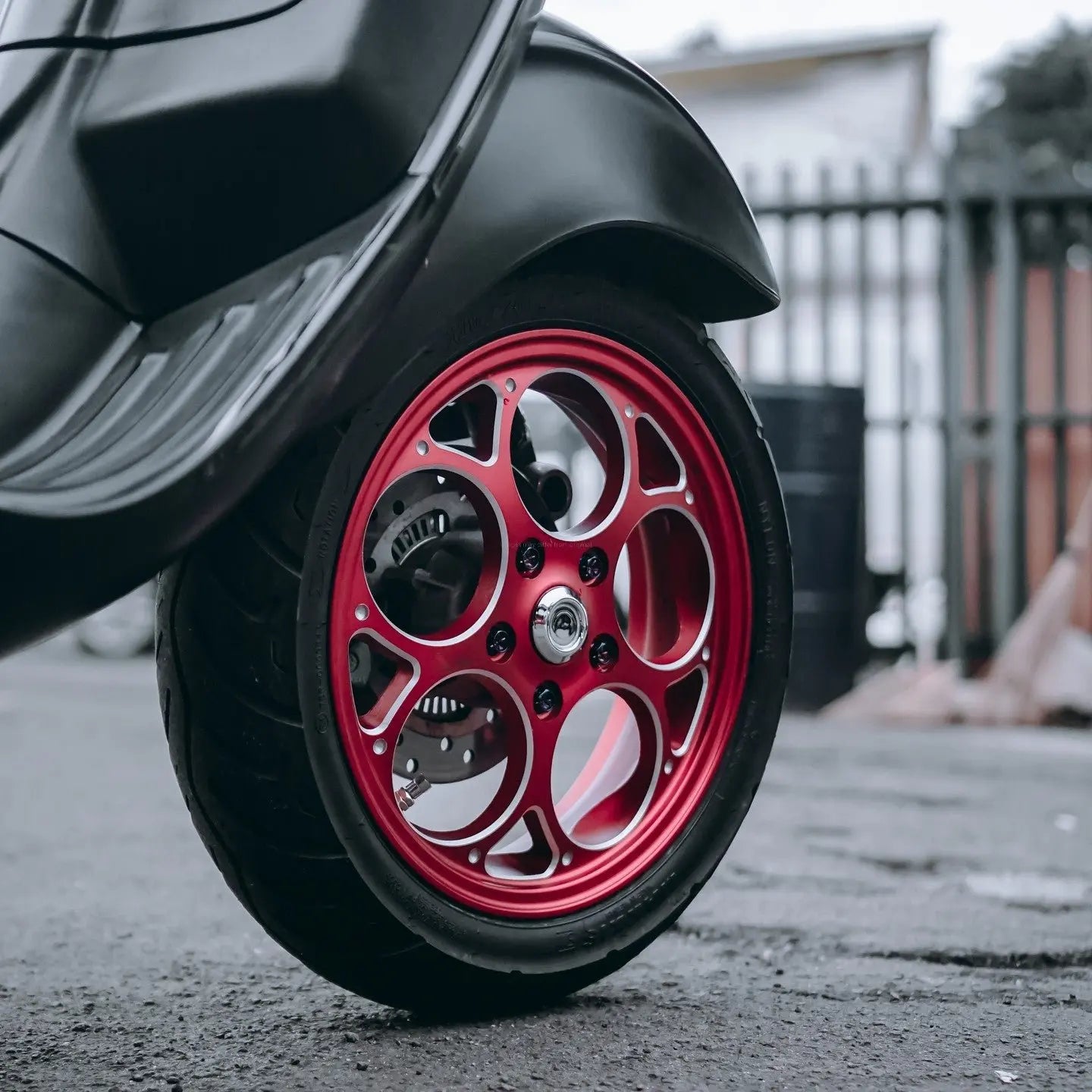 CNC Rim Set MARU'S Look Vespa Sprint/Primavera 50-125-150cc