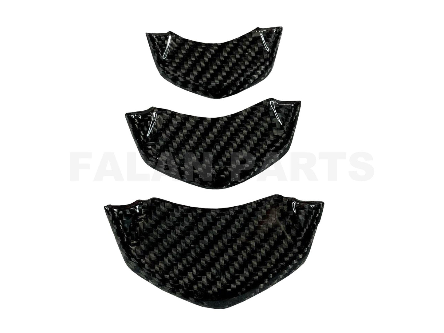 Carbon Fiber Horn Cover Inlay Black | Vespa Sprint/Primavera '18 Falan Parts 84.95 Falan Parts