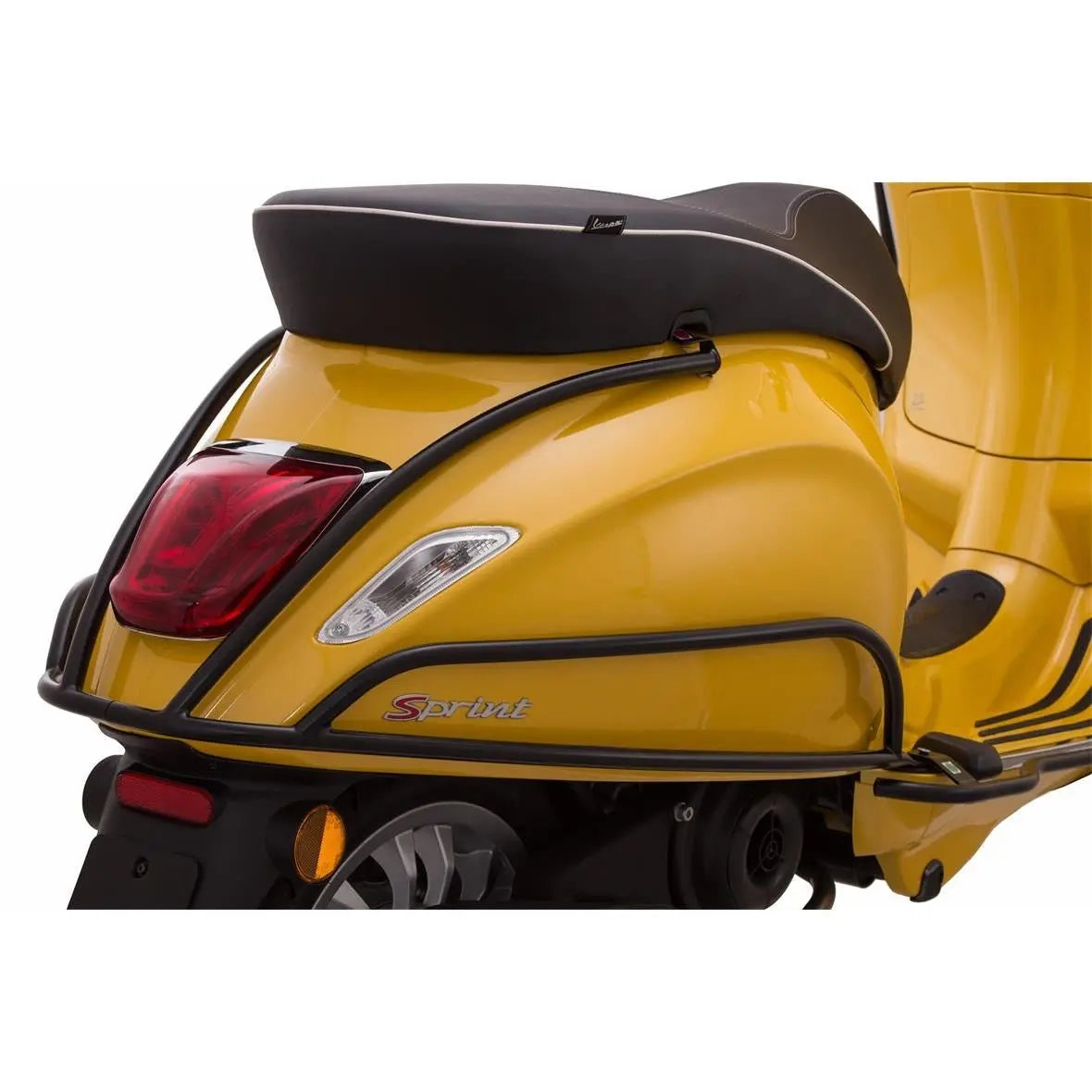 Crash Bar Side Panel Rear Gloss & Matt Black PIAGGIO | Vespa